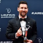 Lionel Messi se llevó el Premio Laureus