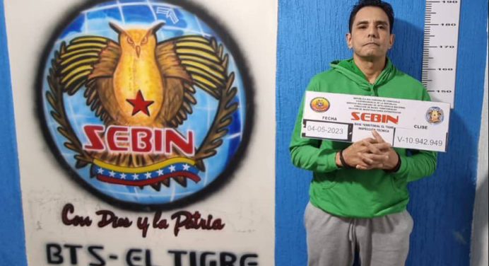 Alcalde Ernesto Paraqueima fue detenido por efectivos del Sebin