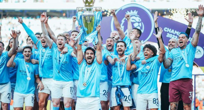 ¡Tercer título consecutivo! Manchester City campeón de la Premier League