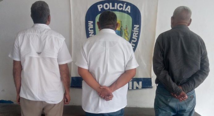 Polimaturín capturó a tres hermanos por agredir a un hombre en Los Pinos