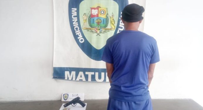 Polimaturín capturó a alias «El Tito», sujeto con alto prontuario policial