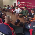 Gobernador Ernesto Luna orientó reunión de trabajo en materia de seguridad con la comunidad estudiantil de la UDO Los Guaritos
