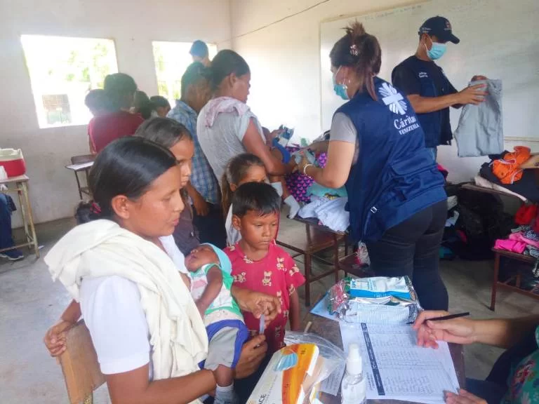 Más de 250 personas de La Pica de Aribí recibieron atención médica a través de Cáritas