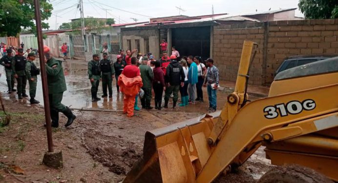 Más mil familias afectadas por las lluvias en el estado Cojedes