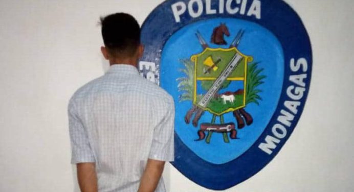 Polimonagas capturó a un joven con 27 envoltorios de droga en Cachipo