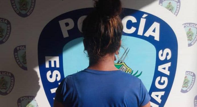 Polimonagas detuvo a una mujer por maltrato infantil contra sus hijos