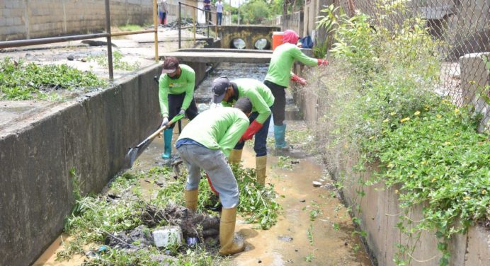 Programa de mitigación de riesgo suma más de 8 mil metros de caños saneados en Maturín