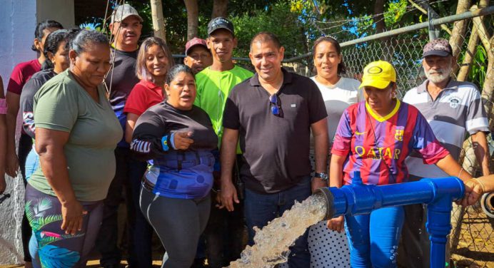 Reactivan pozo de agua potable en el sector Moscú de Sotillo
