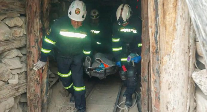 Recuperan los cuerpos de 27 trabajadores fallecidos en mina del sur de Perú