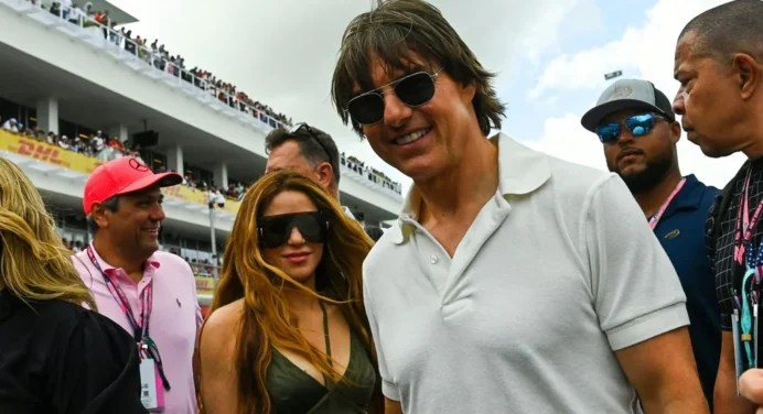 Shakira y Tom Cruise: Consecuencias de su inesperado encuentro en la F1 de Miami