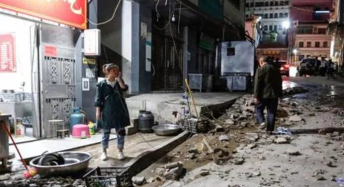 Sur de China registró un terremoto de 5,2 grados dejando 3 heridos y 11.000 evacuados