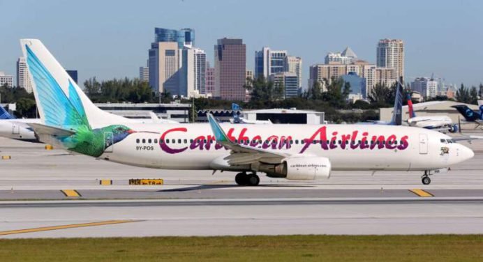 Venezuela y Trinidad reanudan conexión: Caribbean Airlines volará una vez a la semana