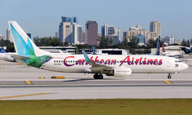 venezuela y trinidad reanudan vuelos caribbean airlines volara una vez a la semana laverdaddemonagas.com caribbean airlines 780x470 1