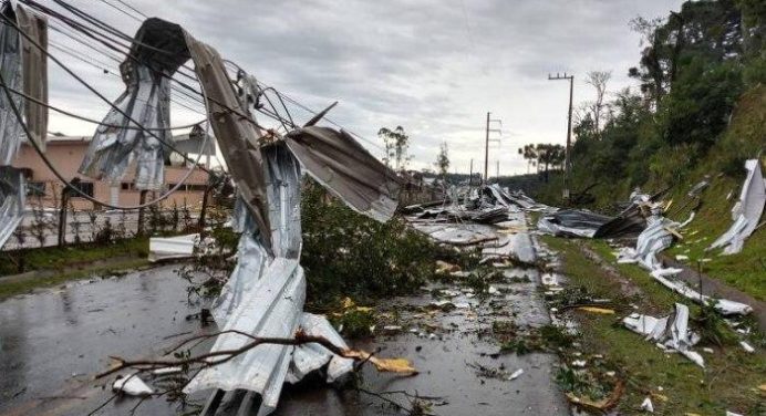 ¡Alarma al Sur de Brasil! Ciclón extratropical dejó al menos 8 muertos y 19 desaparecidos