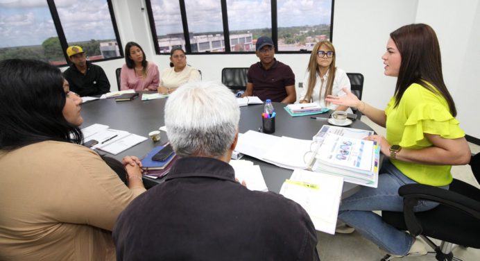 Alcaldesa Ana Fuentes planifica segundo semestre de trabajo para Maturín