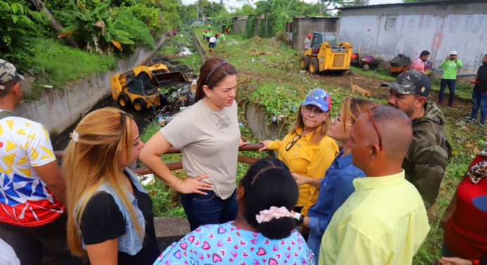 Alcaldía de Maturín avanza en el saneamiento de 5.8 kilómetros de caño en Las Cocuizas
