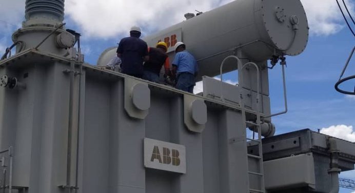 Autotransformador en la subestación El Furrial recibió mantenimiento preventivo y correctivo 