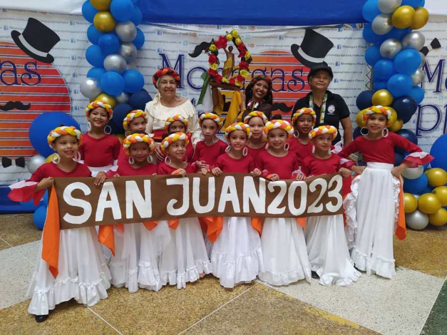 El Centro comercial Monagas Plaza recibió fiesta de Sam Juan