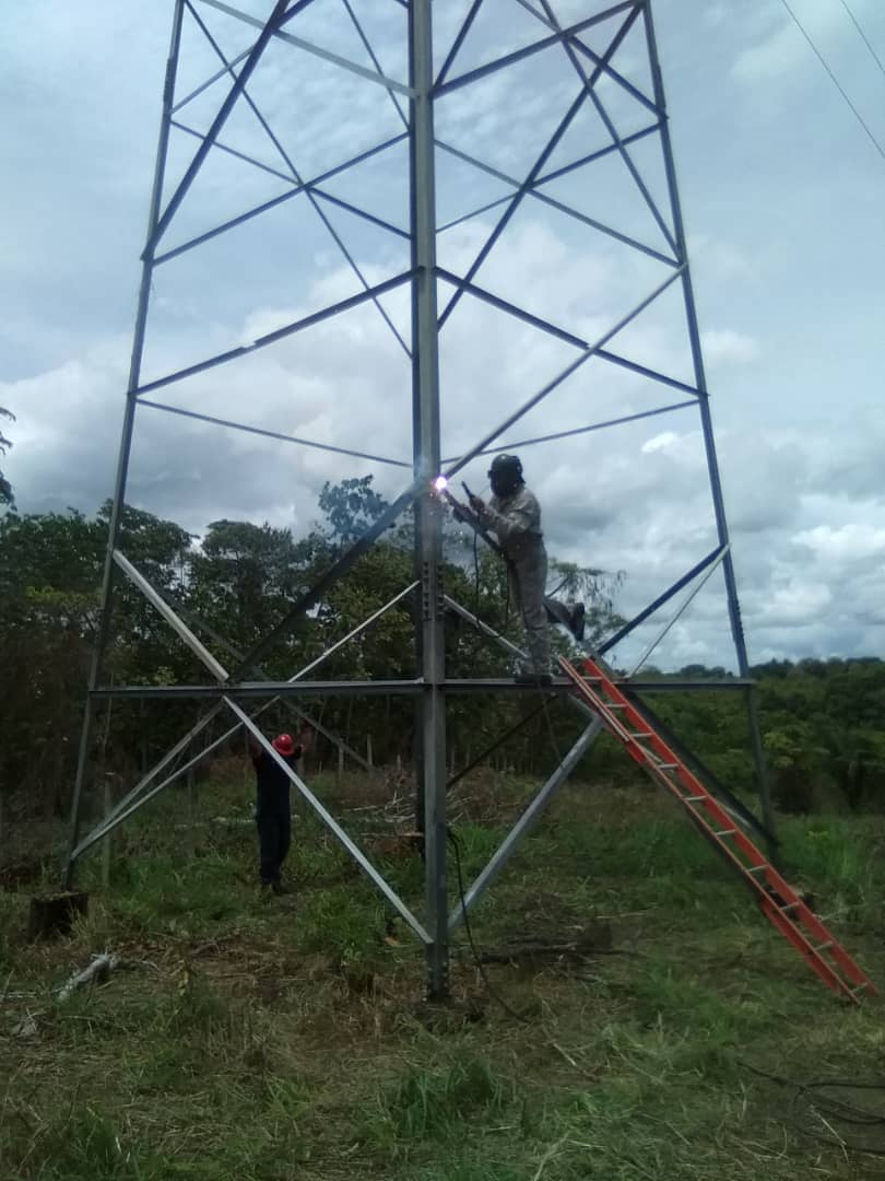 corpoelec continua plan de mantenimiento a torres electricas en monagas laverdaddemonagas.com img 20230527 wa0145