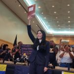 Delsa Solórzano inscribió su candidatura a las primarias