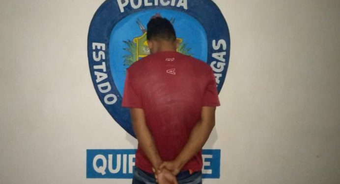 Detenido en Punceres por presunta violencia de género