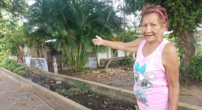 En avenida José Tadeo Monagas esperan limpieza del caño