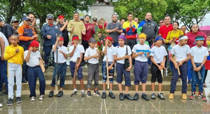 En el municipio Cedeño rinden homenaje a los 202 años de la batalla de Carabobo