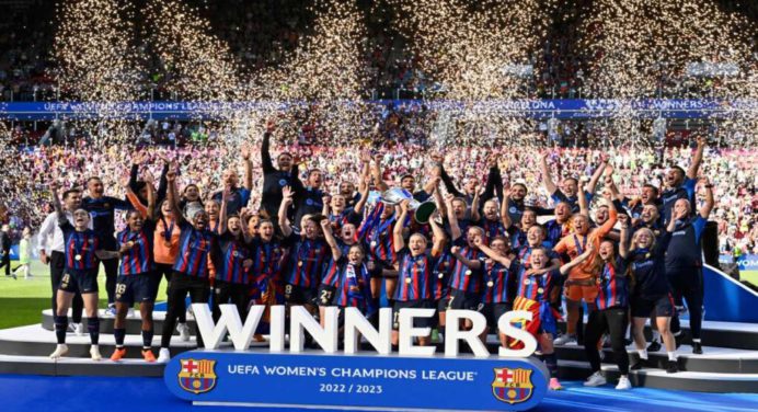 FC Barcelona campeonas de la UEFA Champions League