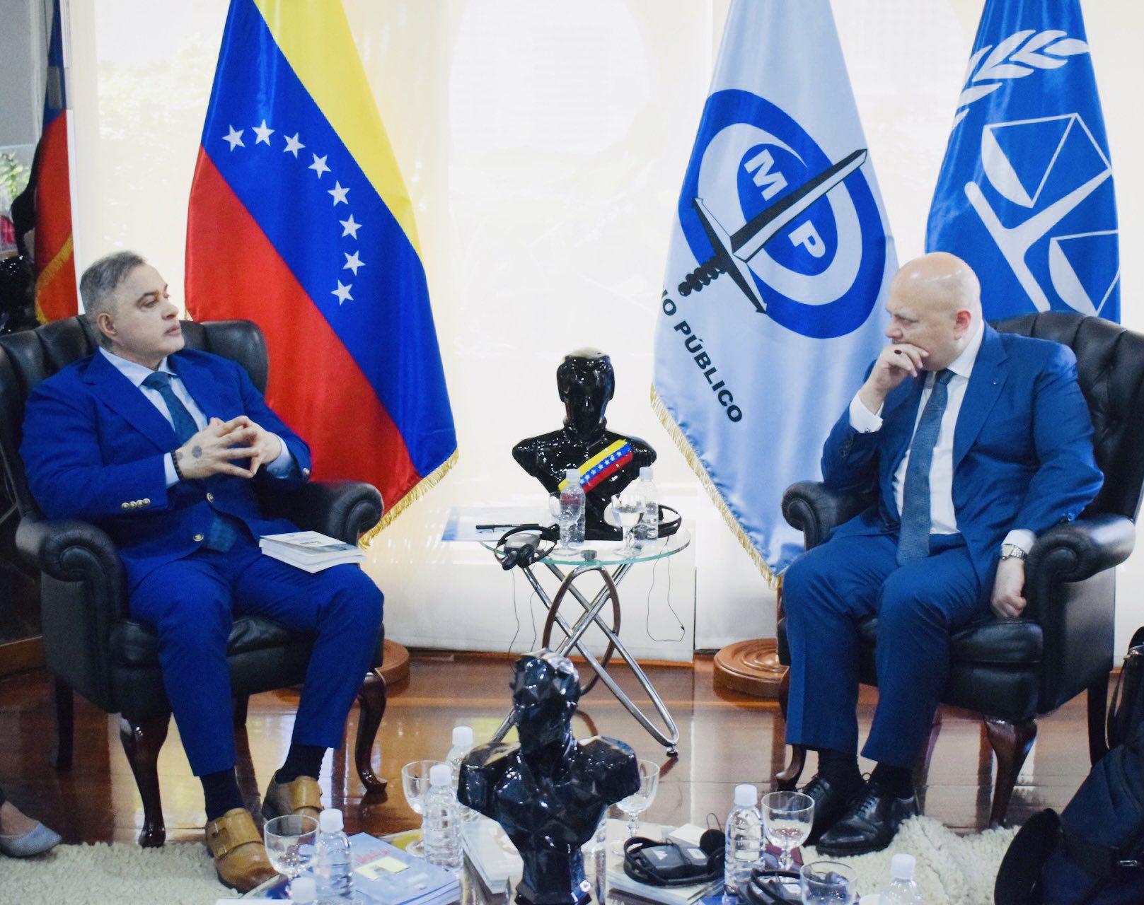 El Fiscal de la CPI, Karim Khan, se encuentra en Venezuela