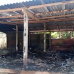 Incendio consumió vivienda en el sector Santa Inés