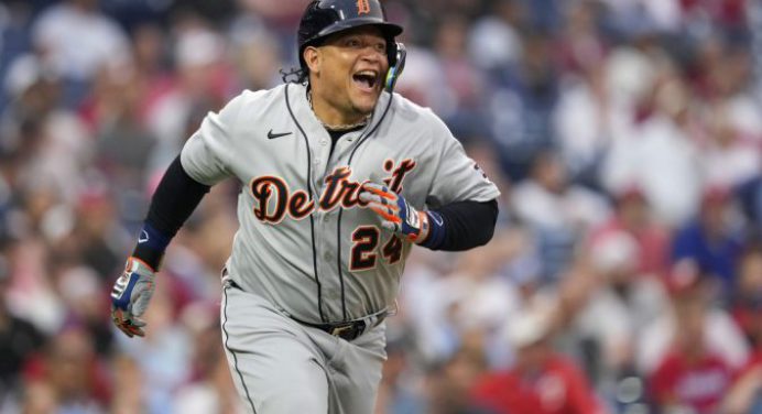¡Jonrón de Miguel Cabrera! El criollo conectó su primer cuadrangular de la campaña (+Video)