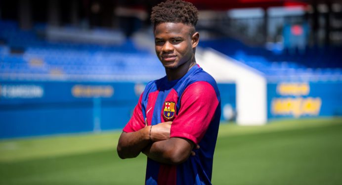 Mikayil Faye es el nuevo jugador del FC Barcelona