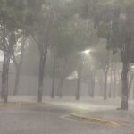 Fuerte aguacero colapsó varias zonas de Maturín