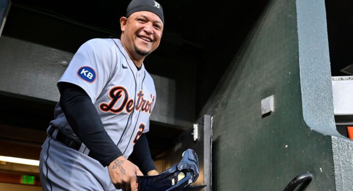 ¡Imparable! Miguel Cabrera alcanzó nuevas marcas en las Grandes Ligas