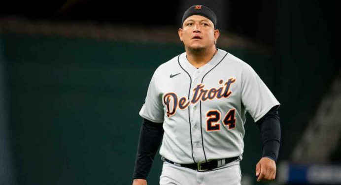 Por esta razón Miguel Cabrera fue expulsado del juego ante Texas (+Video)