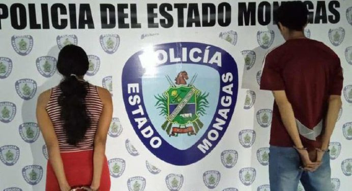 Polimonagas detuvo a pareja por presunto maltrato infantil en Costo Arriba