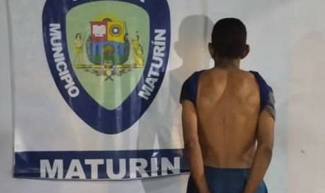 Detenido en la Plaza El Estudiante