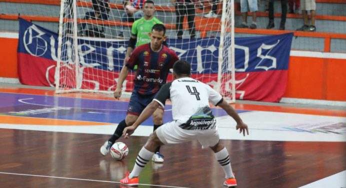 Monagas Futsal Club igualó con Gladiadores en el segundo de la serie
