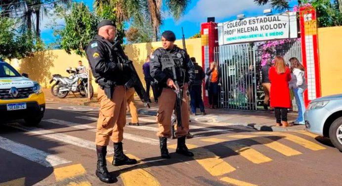 Ataque en una escuela de Brasil deja un joven muerto y otro herido de gravedad