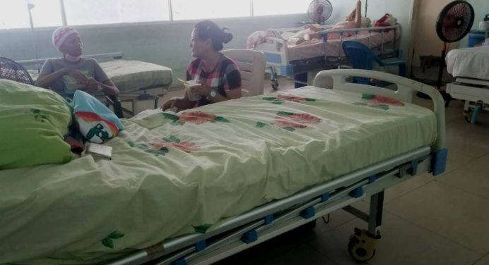 Pacientes del Humnt sufren por suministro de alimentos