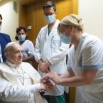 el Papa Francisco acudió al Policlínico Gemelli para someterse a algunos exámenes clínicos