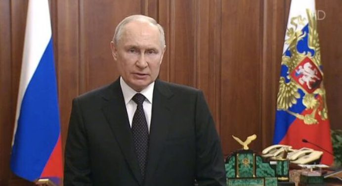 Presidente Putin ordenó neutralizar insurgencia armada del Grupo Wagner