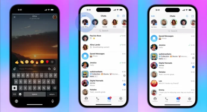 Telegram lanza esperada función, al estilo Instagram