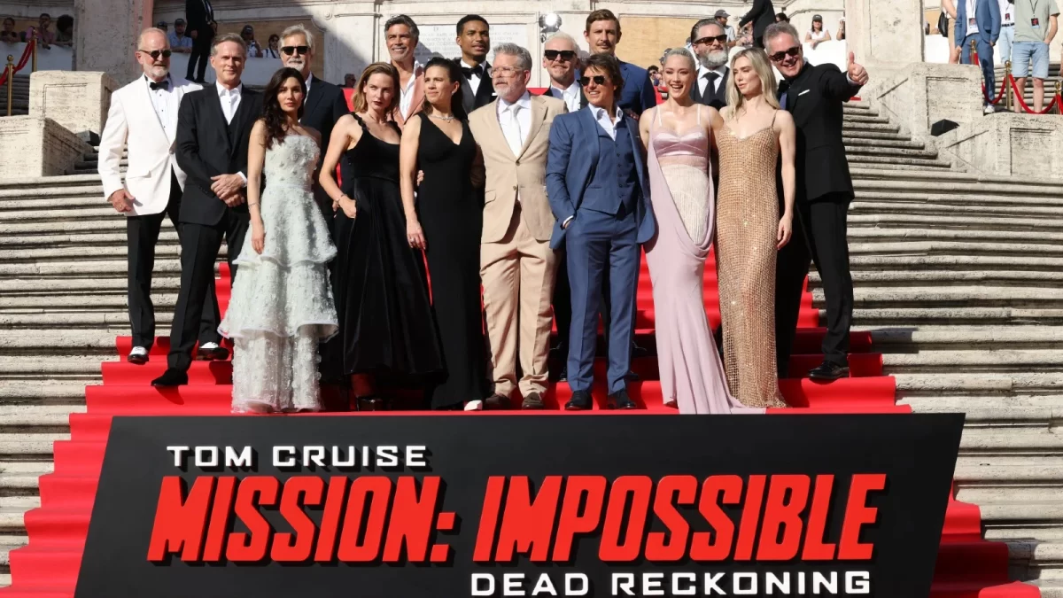 Tom Cruise paraliza Roma con el estreno de “Mission Impossible 7”