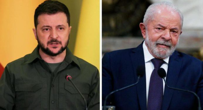 Zelensky expresó su deseo reunirse con Lula