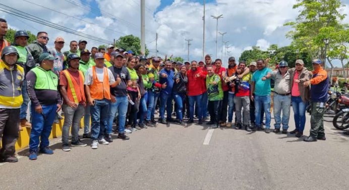 Alcalde Daniel Monteverde se reunió con el gremio de motorizados de Cedeño