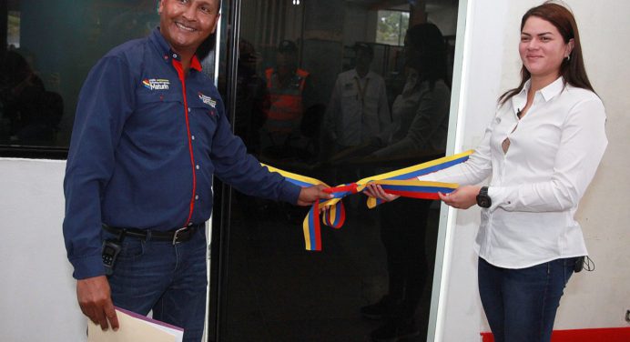 Ana Fuentes inaugura espacios de atención al usuario en el Terminal de Maturín