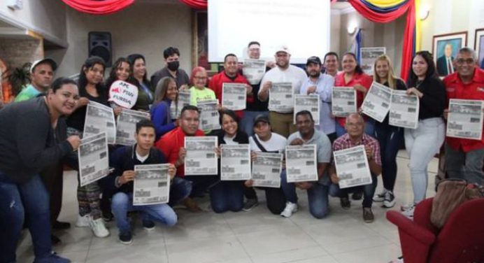 APC del Psuv Monagas celebra lanzamiento del informativo impreso mensual