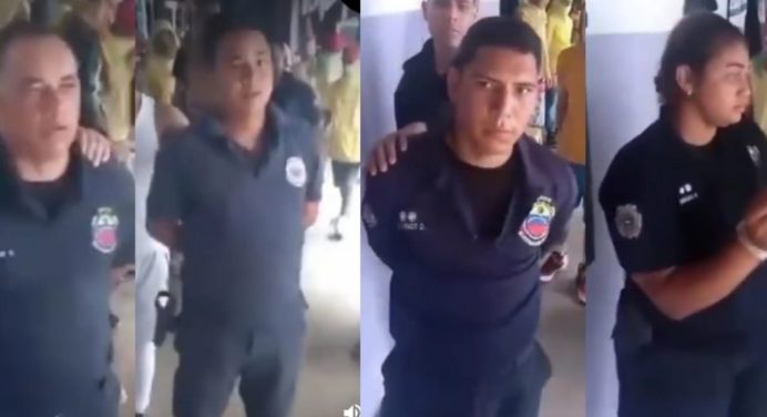 Así fue la liberación de los 4 policías secuestrados en Aragua