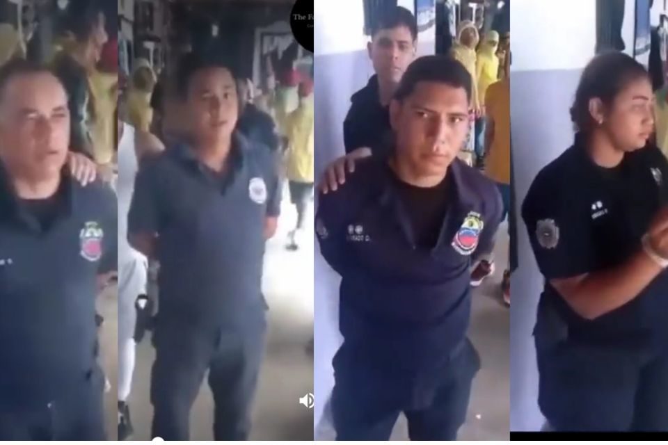 Así fue la liberación de los 4 policías secuestrados en Aragua
